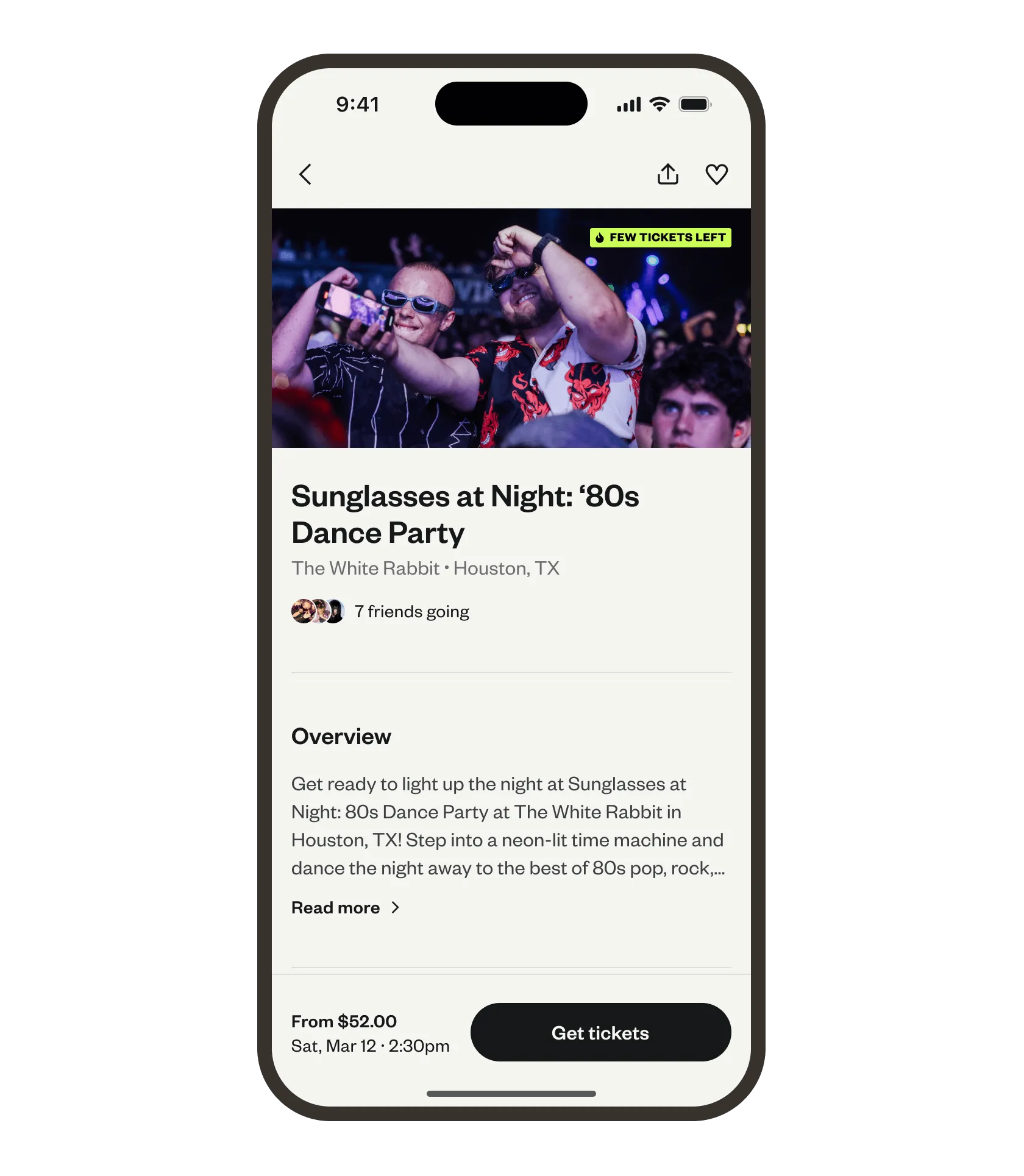 QR codes for events